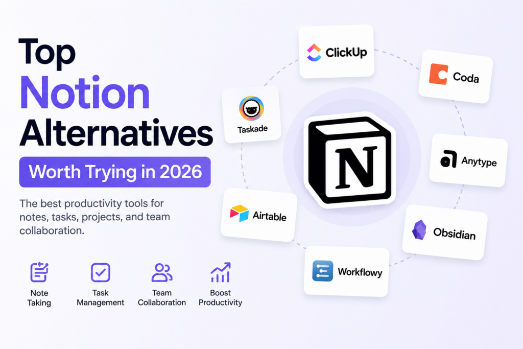 Notion alternatives worth trying in 2026